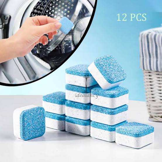 12 Pcs Washing Machine Cleaner Tablets β