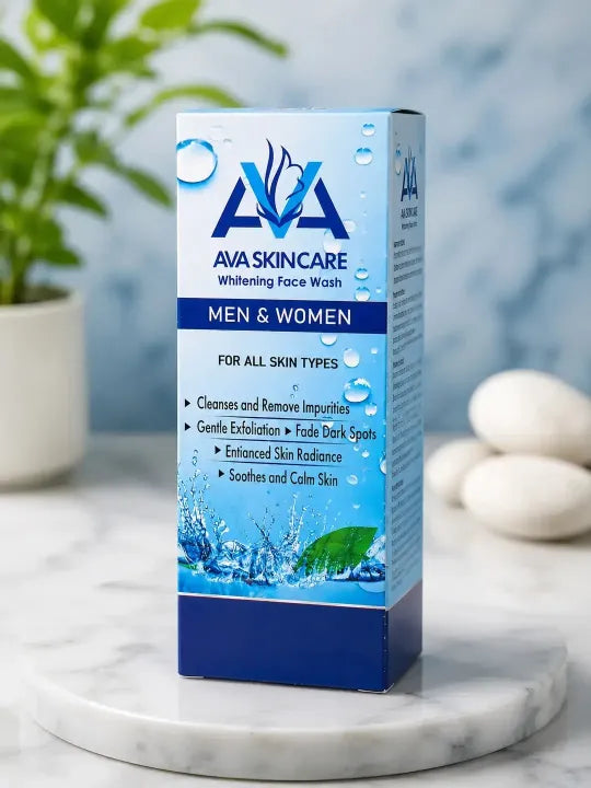 Ava Whitening Face Wash, Deep Cleansing & Brightening Face