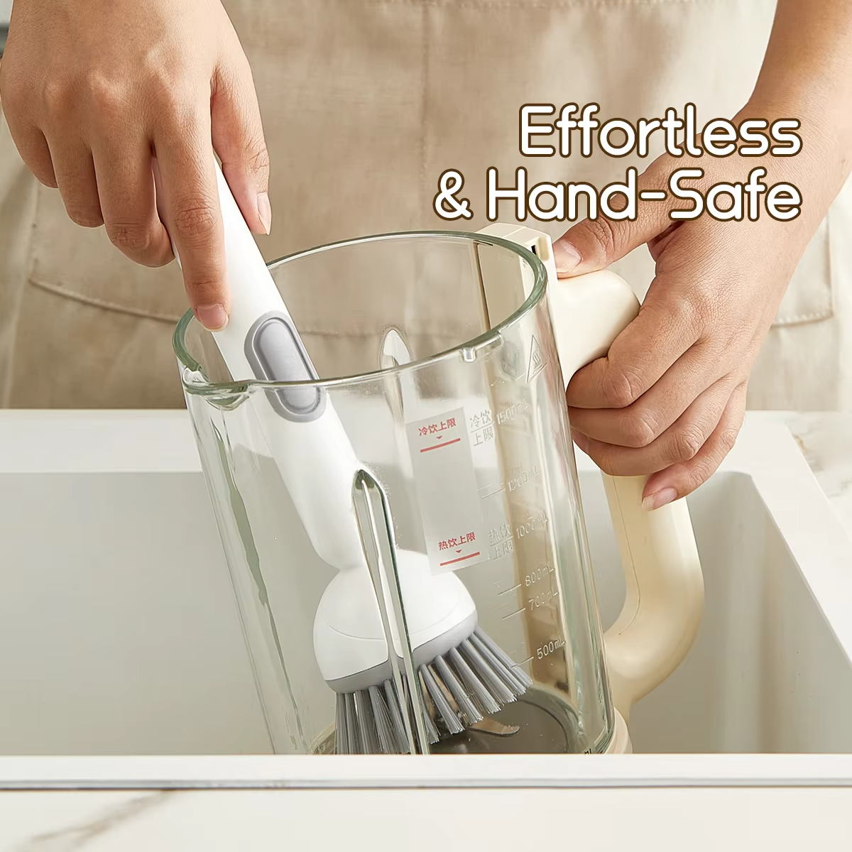 Kitchen Cleaning Adjustable Handle Brush