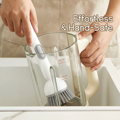Kitchen Cleaning Adjustable Handle Brush