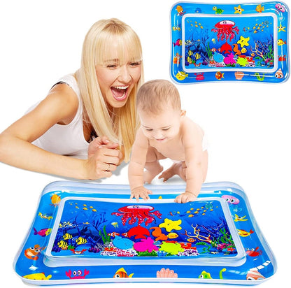 Baby Water Play Mat Inflatable Tummy Time