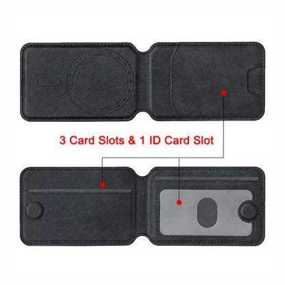 Mobile Magnetic Card Holder Wallet with Box – Slim 3 Card Slots