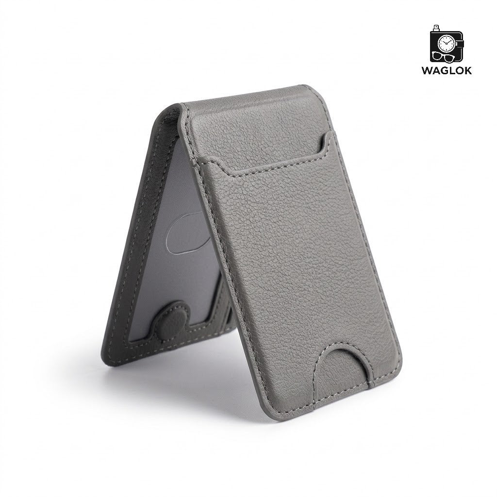 Mobile Magnetic Card Holder Wallet with Box – Slim 3 Card Slots