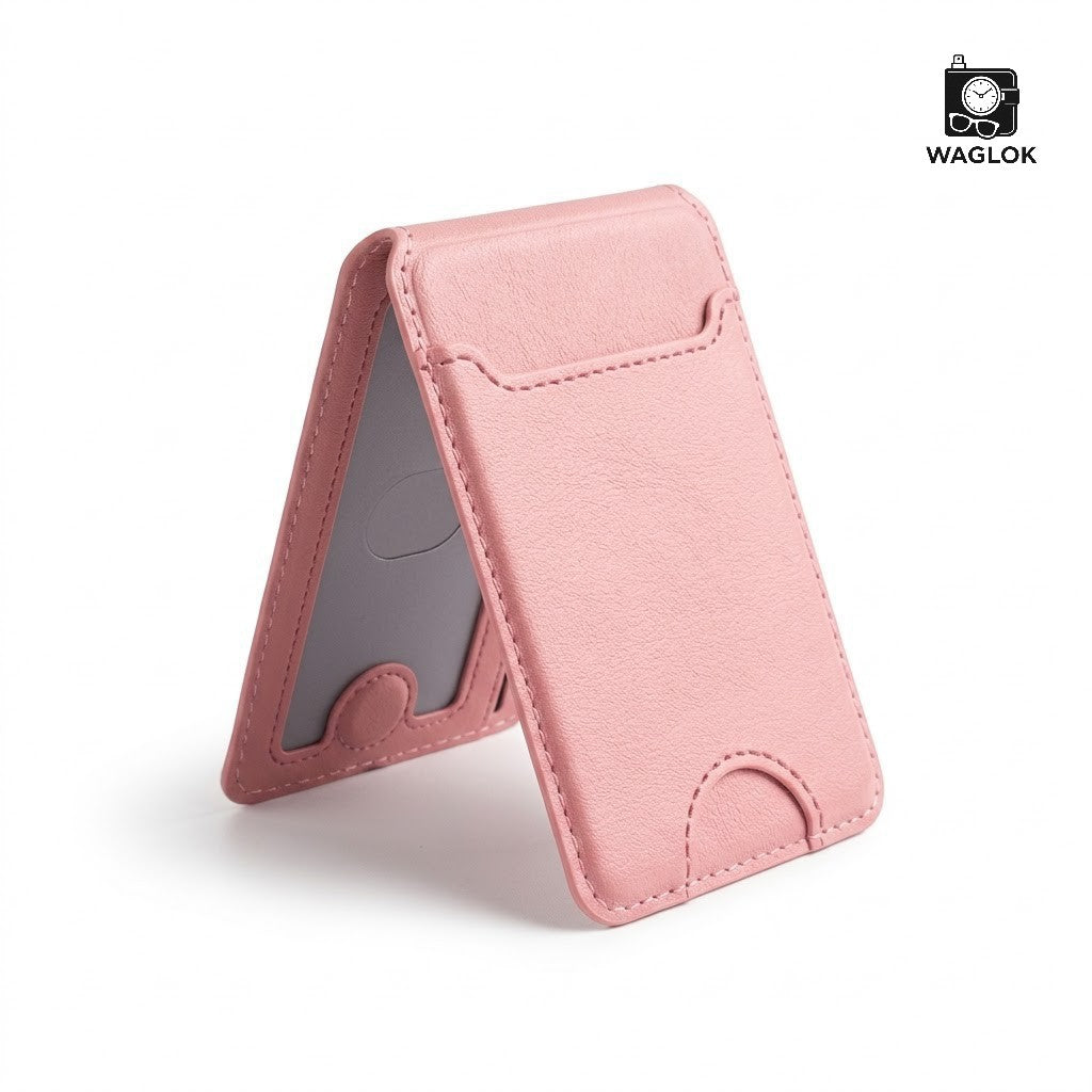 Mobile Magnetic Card Holder Wallet with Box – Slim 3 Card Slots