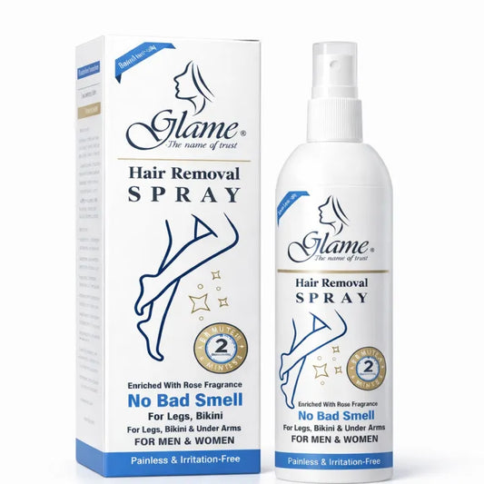 Glame Hair Removal Spray for Women & Men