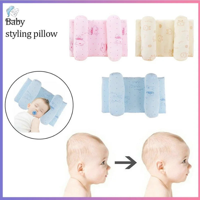 Soft Breathable Baby Pillow | Newborn Head Shaping Cushion