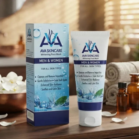 Ava Whitening Face Wash, Deep Cleansing & Brightening Face