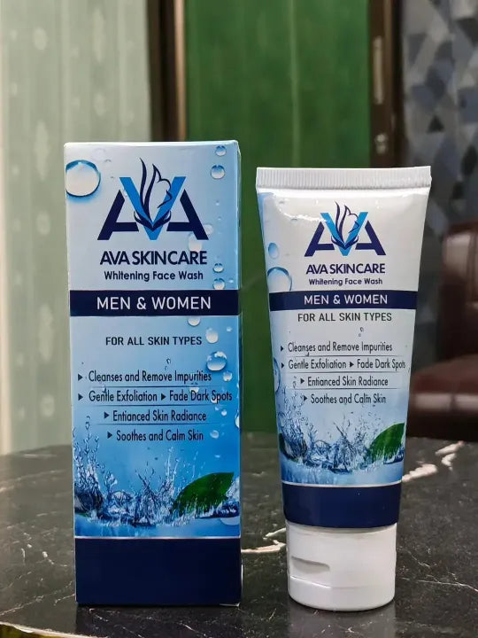 Ava Whitening Face Wash, Deep Cleansing & Brightening Face