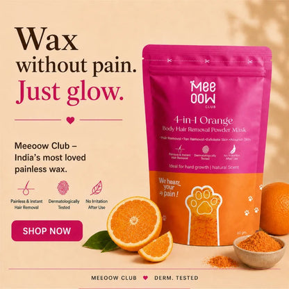 Hair Removal Wax Powder | Face, Bikini & Body