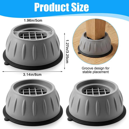 4 PCS Anti Vibration Pads for Washing Machine